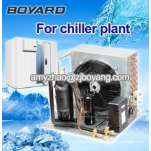 condensing unit for compressor blast freezer